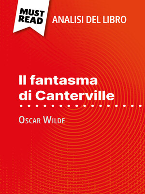 cover image of Il fantasma di Canterville di Oscar Wilde (Analisi del libro)